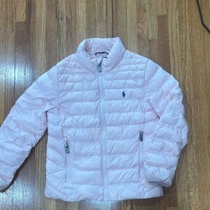 Polo by Ralph Lauren Kids Light Pink Puffer Coat like new